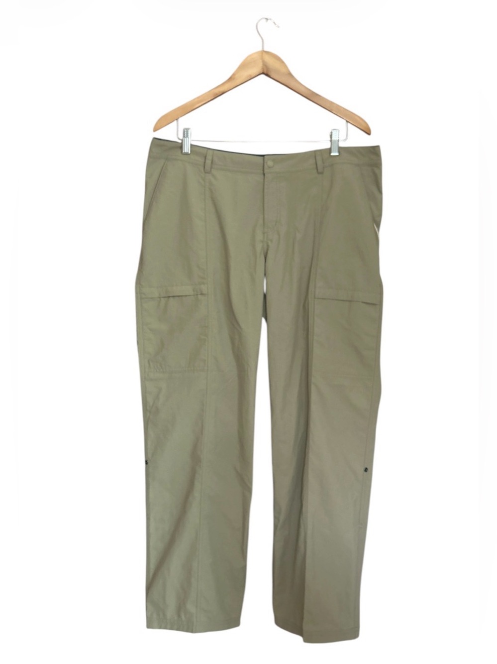 NWT ExOfficio Sol Cool Nomad Hiking Travel Pants in Tawny Petite Size 14